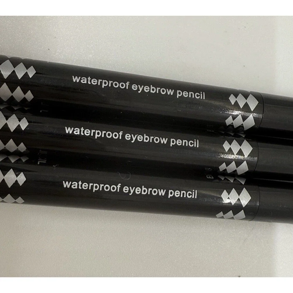 Pack‎ of (3) Imagic Professional Cosmetics Waterproof Eyebrow Pencil And Brush